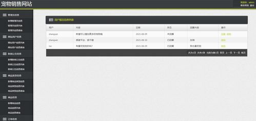 基于SSM框架的宠物销售电商网站设计与实现